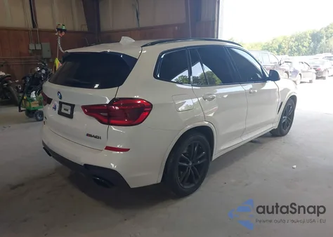 2021 BMW X3 xDrivem40I z USA, uszkodzony, nr VIN 5UXTY9C06M9F52353
